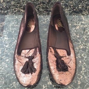 Carlos Santana Tassel Leather “Cinema” Loafers